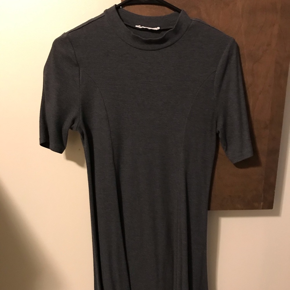 Grey swing dress
